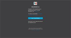 Desktop Screenshot of mandrillapp.com
