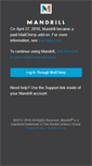 Mobile Screenshot of mandrillapp.com